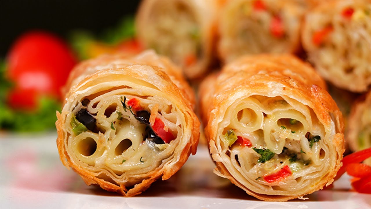Chicken Macroni Rolls (Per Dozen)