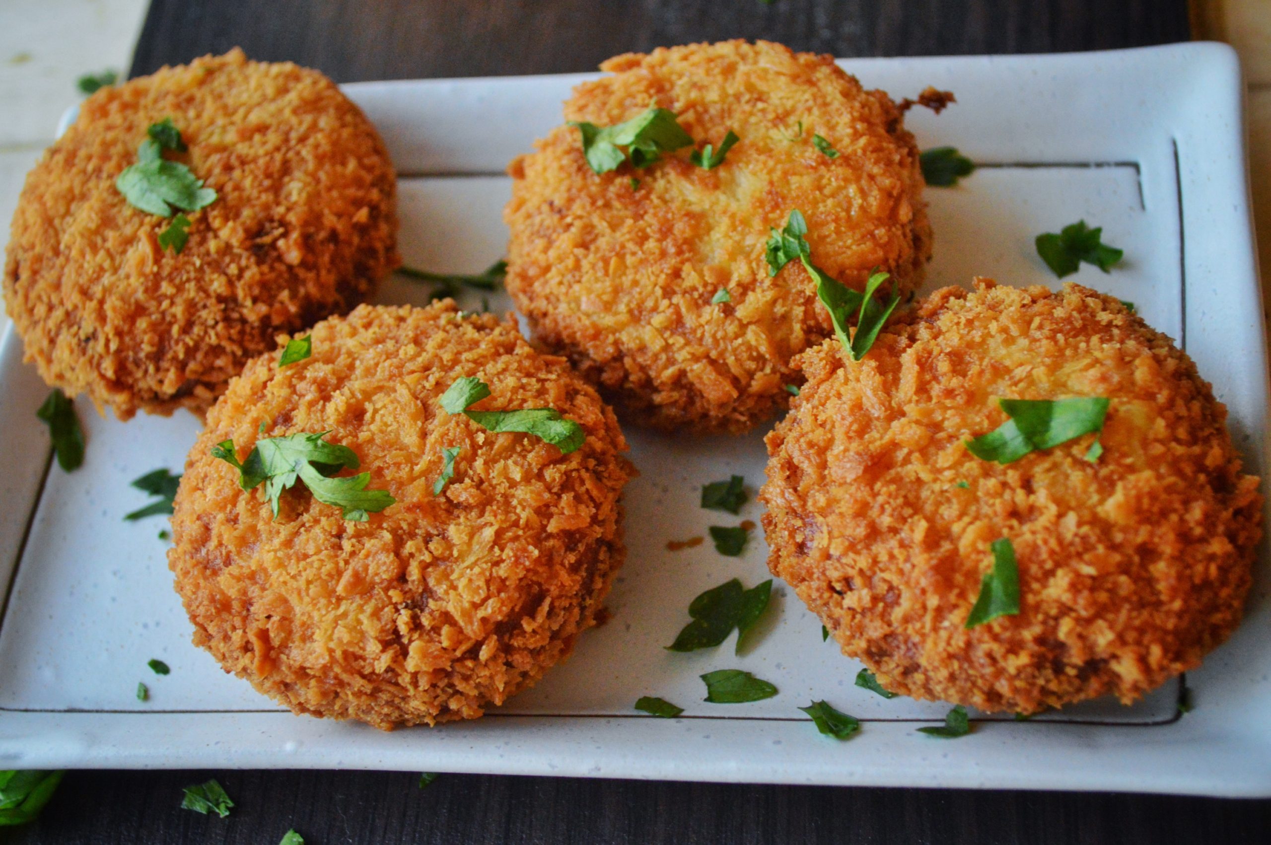 Crumb Coated Potato Cutlets (Per Dozen)