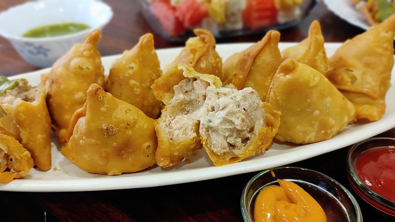 Malai Boti Samosa (Per Dozen)